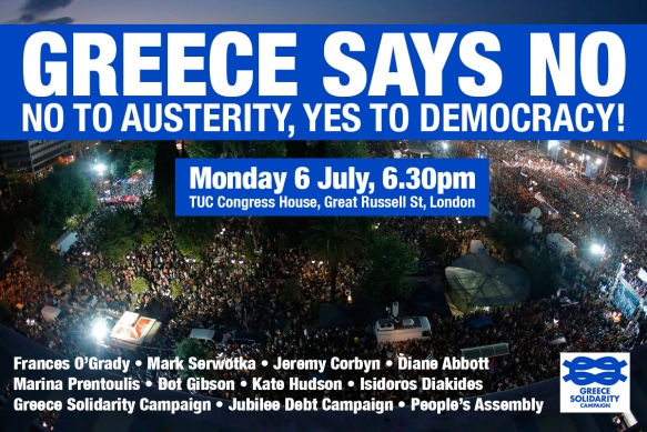 greek solidarity march